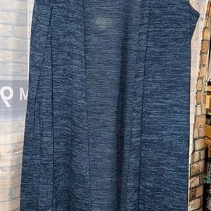 LuluRoe Sleeveless Mid Length Cardigan - Joy - XL - New